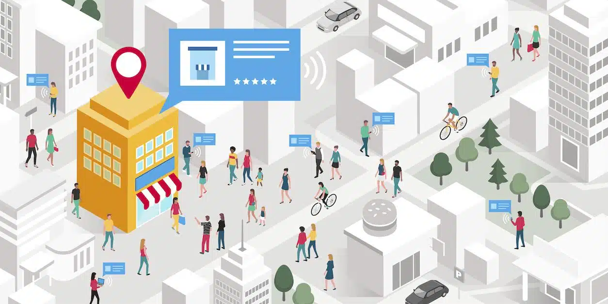 Online Präsenz von Shops
